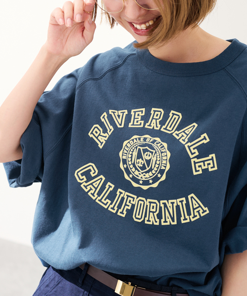 FRAMeWORK（フレームワーク）の「CHAMPION/チャンピオン 別注14s/1 Jesey RAGLAN Tシャツ（Tシャツ/カットソー・レディース・ネイビー/スミクロ/グリーン/キャメル・FREE）」の9枚目の写真