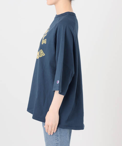 FRAMeWORK（フレームワーク）の「CHAMPION/チャンピオン 別注14s/1 Jesey RAGLAN Tシャツ（Tシャツ/カットソー・レディース・ネイビー/スミクロ/グリーン/キャメル・FREE）」の19枚目の写真