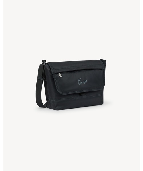 KENZO(ケンゾー)の「'KENZO Signature' メッセンジャー バッグ(メッセンジャーバッグ・メンズ・ブラック系その他・ONE SIZE)」の1枚目の写真