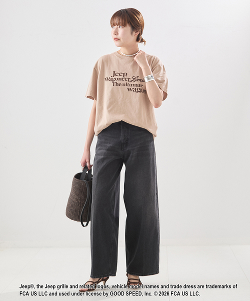 GOOD ROCK SPEED(グッドロックスピード)の「【GOOD ROCK SPEED】26JEP005W ss Tシャツ(Tシャツ/カットソー・レディース・ベージュ・FREE)」の2枚目の写真