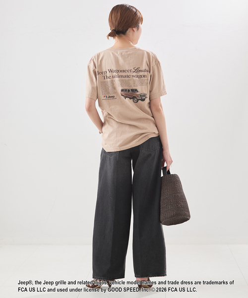 GOOD ROCK SPEED(グッドロックスピード)の「【GOOD ROCK SPEED】26JEP005W ss Tシャツ(Tシャツ/カットソー・レディース・ベージュ・FREE)」の4枚目の写真