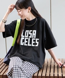 [FUNG/ファング] L.A FRONT カットオフ プリントTシャツ