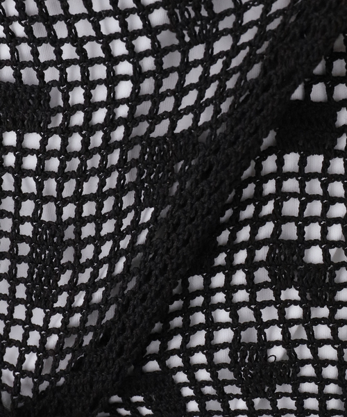 SAYAKADAVIS(サヤカディヴィス)の「SAYAKA DAVIS CROCHET CAMISOLE WKT130-PC:キャミブラウス(シャツ/ブラウス・レディース・ブラック・X-SMALL)」の15枚目の写真