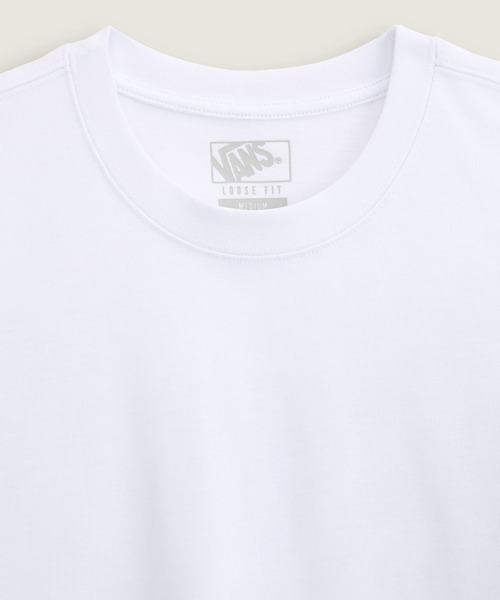 VANS（バンズ）の「ED DAVIS Tシャツ / ED DAVIS LS TEE BLANC DE BLANC VN000VT2JVY1（Tシャツ/カットソー・メンズ・ホワイト・XX-LARGE/X-LARGE/LARGE/MEDIUM/SMALL）」の4枚目の写真