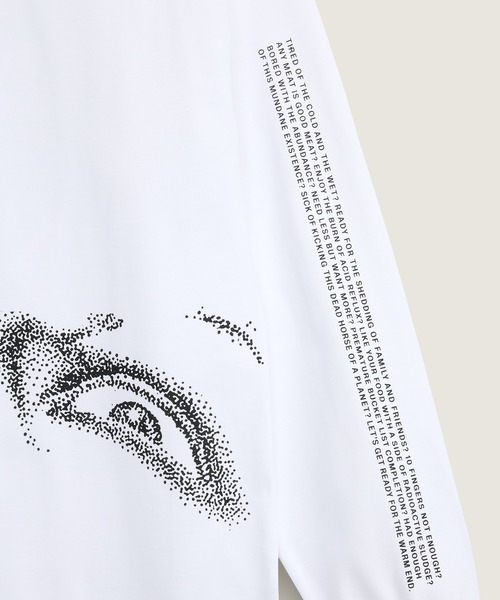 VANS（バンズ）の「ED DAVIS Tシャツ / ED DAVIS LS TEE BLANC DE BLANC VN000VT2JVY1（Tシャツ/カットソー・メンズ・ホワイト・XX-LARGE/X-LARGE/LARGE/MEDIUM/SMALL）」の5枚目の写真
