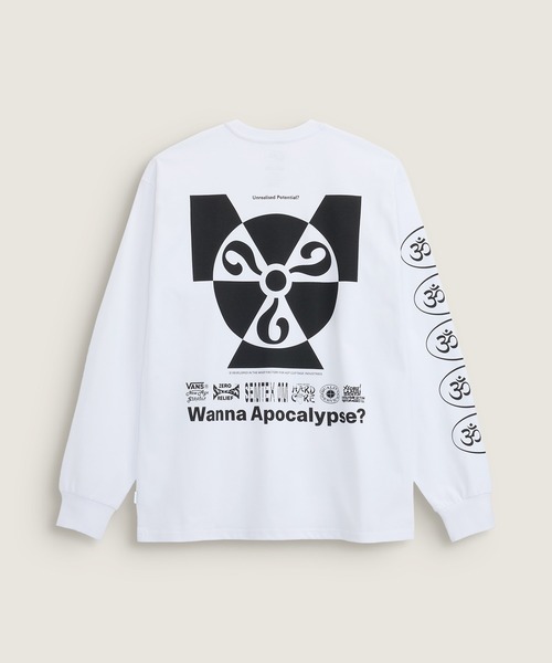 VANS（バンズ）の「ED DAVIS Tシャツ / ED DAVIS LS TEE BLANC DE BLANC VN000VT2JVY1（Tシャツ/カットソー・メンズ・ホワイト・XX-LARGE/X-LARGE/LARGE/MEDIUM/SMALL）」の3枚目の写真