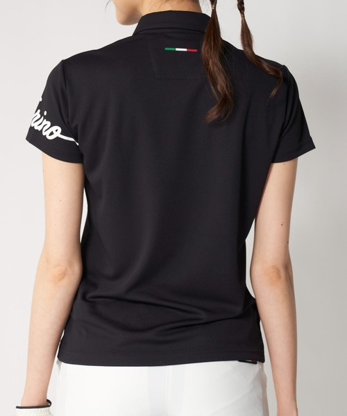 Kappa(カッパ)の「切り替え半袖ポロシャツ (吸汗速乾・UV)(シャツ/ブラウス・レディース・ホワイト/パープル/ブラック・SMALL/MEDIUM/X-LARGE/LARGE)」の21枚目の写真
