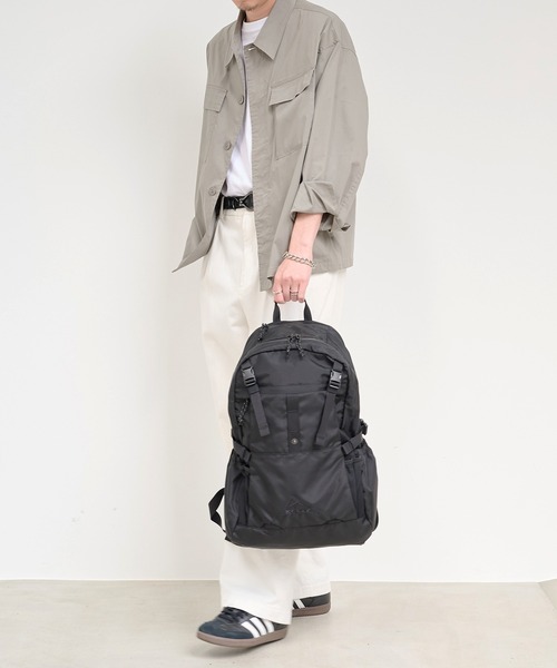 narifuri（ナリフリ）の「【narifuri】NFC × KELTY メットインバックパック NFKL-04（バックパック/リュック・メンズ・ベージュ/ブラック/グレー・FREE）」の12枚目の写真