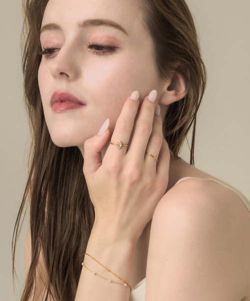 muku(ムク)の「RING/MARQUISE ZIRCONIA(リング・レディース・ゴールド・11)」の9枚目の写真