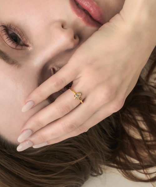 muku(ムク)の「RING/MARQUISE ZIRCONIA(リング・レディース・ゴールド・11)」の4枚目の写真