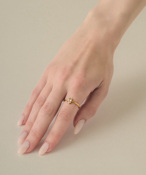 muku(ムク)の「RING/MARQUISE ZIRCONIA(リング・レディース・ゴールド・11)」の19枚目の写真