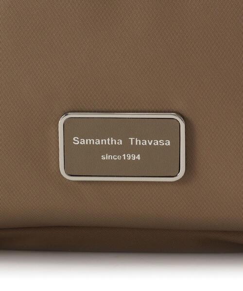 Samantha Thavasa(サマンサタバサ)の「スポーティデザイン ナイロンリュック(バックパック/リュック・レディース・ブラック/グレイッシュベージュ・FREE)」の7枚目の写真
