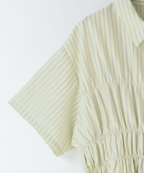LOWRYS FARM(ローリーズファーム)の「ストライプシャーリングSS 675847(Tシャツ/カットソー・レディース・ブルー/ベージュ/グリーン・FREE)」の20枚目の写真