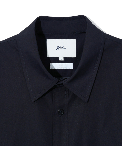YALE(イェール)の「120Sハイカウントビジネスポケットシャツネイビー(シャツ/ブラウス・レディース・その他・SMALL/MEDIUM/LARGE/X-LARGE)」の4枚目の写真