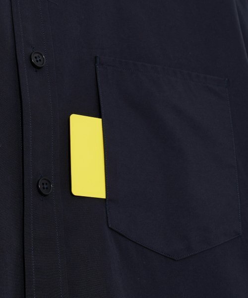 YALE(イェール)の「120Sハイカウントビジネスポケットシャツネイビー(シャツ/ブラウス・レディース・その他・SMALL/MEDIUM/LARGE/X-LARGE)」の9枚目の写真