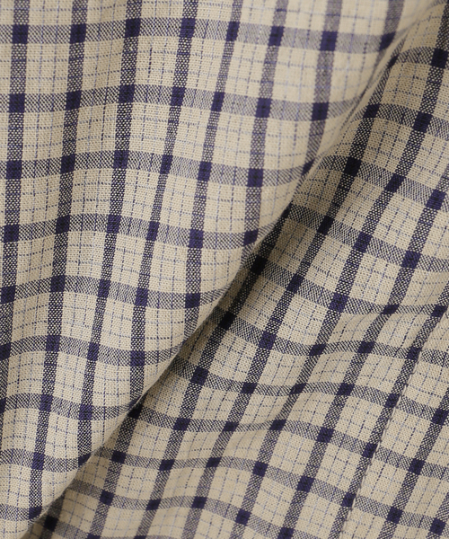 OPEN Yy(オープンワイワイ)の「【Geek Office / ギークオフィス】OPEN YY / Woven COLOR BLOCK WIRE SHIRT(シャツ/ブラウス・レディース・ベージュ・SMALL)」の6枚目の写真