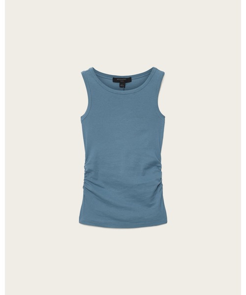 ALLSAINTS(オールセインツ)の「KATARINA BOAT NECK SLIM FIT TANK TOP | KATARINA ボート ネック スリム フィット タンク トップ(タンクトップ・レディース・ブルー系その他・S/M/XS)」の7枚目の写真
