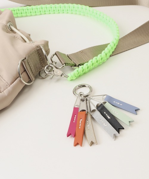 BACKYARD FAMILY(バックヤードファミリー)の「cheek チーク kinchaku code 2WAY tote(トートバッグ・レディース・カーキ/ブラック/グレー/パープル/イエロー/オレンジ/ベージュ/グリーン/ピンク/ホワイト・FREE)」の22枚目の写真