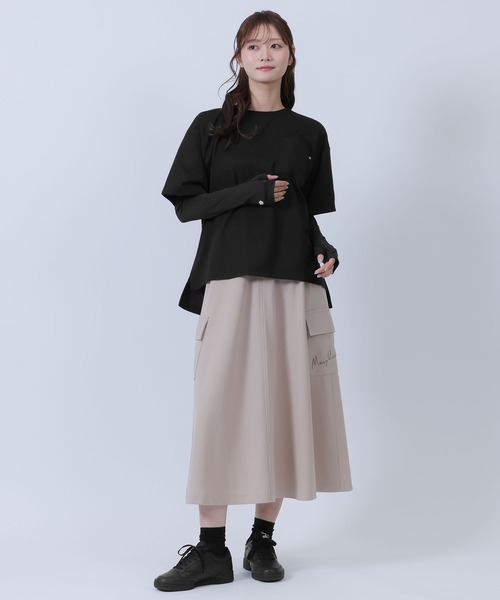 MARY QUANT(マリークワント)の「デイジープリント アームカバー(アームカバー・レディース・ピンク/ブルー/ブラック・FREE)」の6枚目の写真