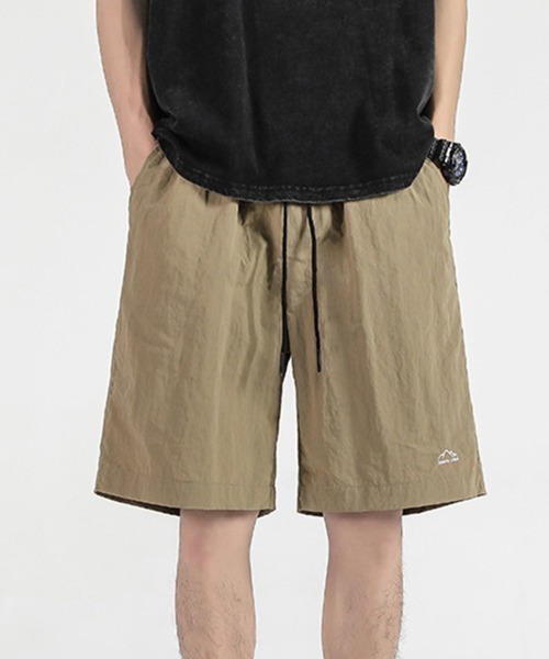 KELVIN(ケルヴァン)の「Nylon Easy Shorts ナイロンイージーショーツ(その他パンツ・メンズ・ブラック/ベージュ・MEDIUM/LARGE)」の9枚目の写真