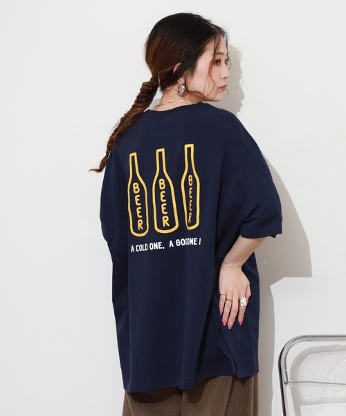 FUNALIVE(ファンアライブ)の「オリオンビール切替プルオーバー 半袖(Tシャツ/カットソー・レディース・レッド/グリーン/ネイビー・M~L)」の15枚目の写真