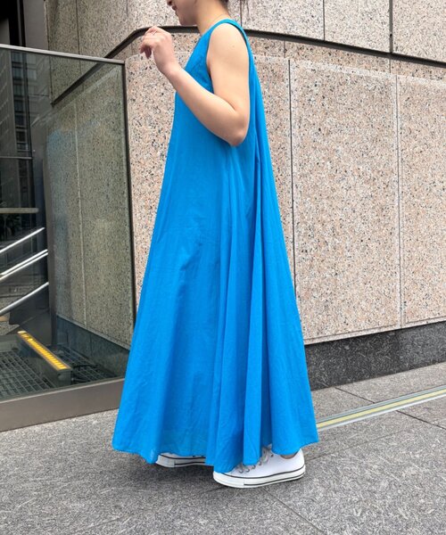 Jena espace merveilleux(ジェナ エスパスメルヴェイユ)の「コットンボイルノースリワンピース(ワンピース・レディース・アイボリー/ブラック・FREE)」の21枚目の写真