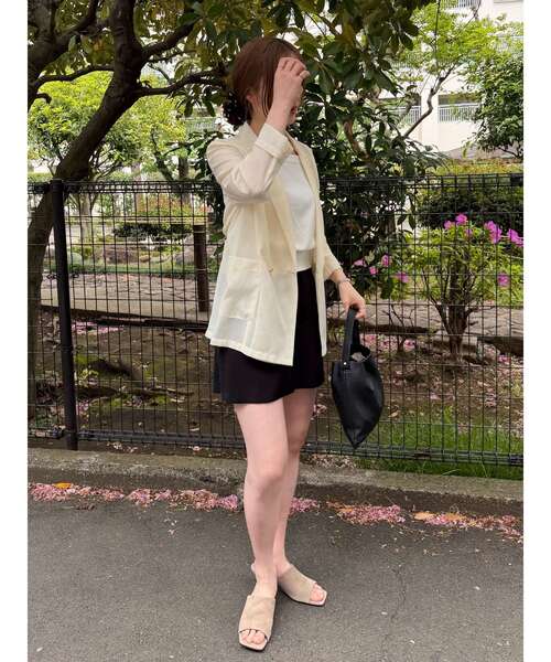 LAGUNAMOON(ラグナムーン)の「【REMME】スウェードサンダル(サンダル・レディース・ダークブラウン/ベージュ・SMALL/MEDIUM)」の10枚目の写真