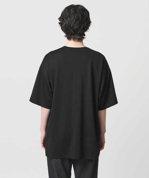 MARW UNITED ARROWS(マルゥ ユナイテッドアローズ)の「<MARW UNITED ARROWS>ポンチ オーバー Tシャツ 接触冷感(Tシャツ/カットソー・レディース・ホワイト/ブラック・FREE)」の9枚目の写真