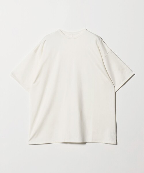 MARW UNITED ARROWS(マルゥ ユナイテッドアローズ)の「<MARW UNITED ARROWS>ポンチ オーバー Tシャツ 接触冷感(Tシャツ/カットソー・レディース・ホワイト/ブラック・FREE)」の15枚目の写真