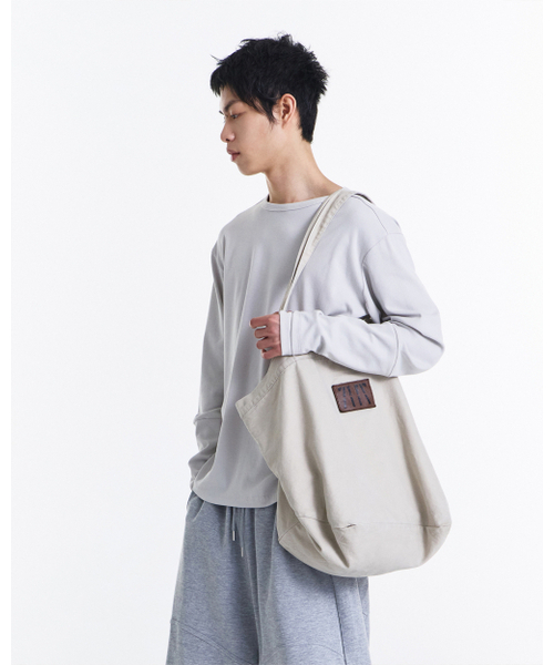 KICHUL（キチョル）の「247 Vintage Tote Bag (Ivory)（トートバッグ・レディース・その他・FREE）」の4枚目の写真