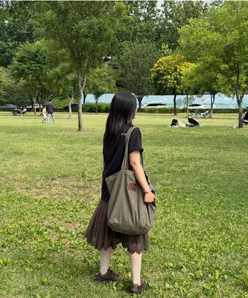 KICHUL（キチョル）の「247 Vintage Tote Bag (Ivory)（トートバッグ・レディース・その他・FREE）」の10枚目の写真