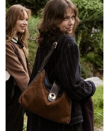 momentum tote bag [suede brown]
