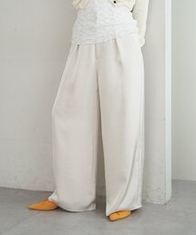 SHENERY | サテンワイドパンツ(その他パンツ)