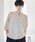 ASTRONOMY�i�A�X�g���m�~�[�j�́uPOLO HENLEY BOUCLE SUMMER KNIT�i�j�b�g/�Z�[�^�[�j�v�b�z���C�g