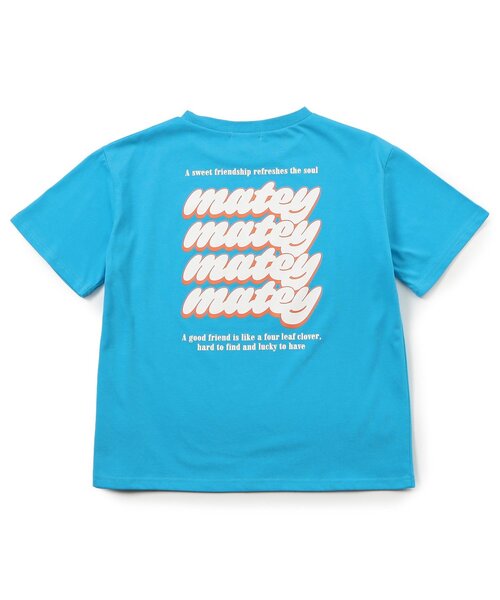 algy(アルジー)の「バックプリントカラフルロゴ半袖Tシャツ(Tシャツ/カットソー・キッズ・ピンク/ブラック/サックスブルー・130/140/150/160)」の11枚目の写真