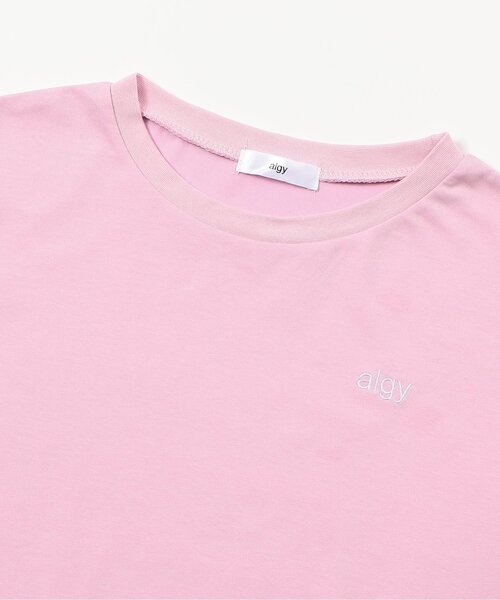 algy(アルジー)の「バックプリントカラフルロゴ半袖Tシャツ(Tシャツ/カットソー・キッズ・ピンク/ブラック/サックスブルー・130/140/150/160)」の15枚目の写真