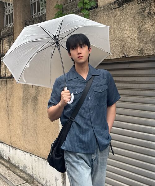 P.IN.O(ピインオ)の「ウェスタンオープンカラー ハーフシャツ - ネイビー(シャツ/ブラウス・メンズ・その他・MEDIUM/LARGE/X-LARGE)」の8枚目の写真