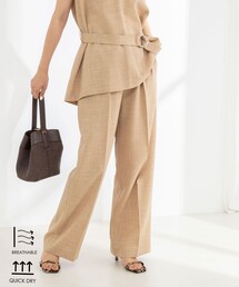NOLLEY’S | 《セットアップ対応》【BECシリーズ】ウォッシャブルリネンライク2タックパンツ(その他パンツ)