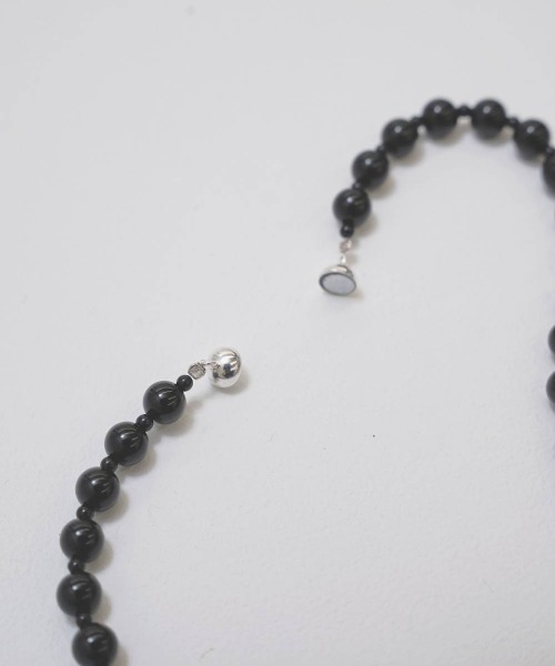 TODAYFUL(トゥデイフル)の「TODAYFUL Orb Stone Choker(ネックレス・レディース・ローズ/ブラック・FREE)」の9枚目の写真