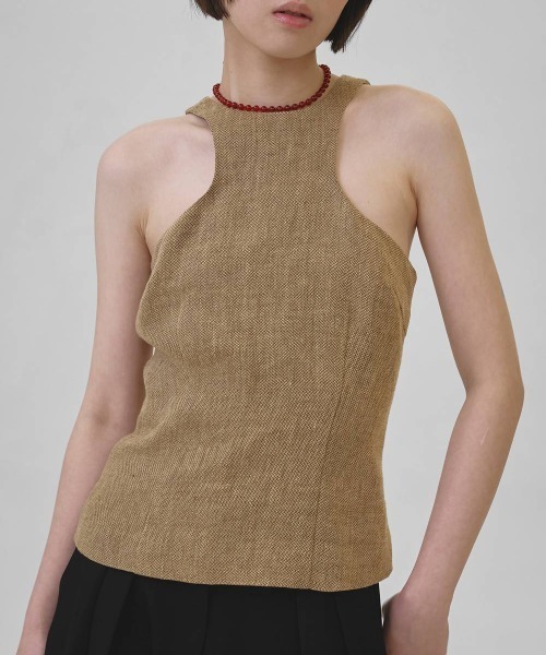 TODAYFUL(トゥデイフル)の「TODAYFUL Orb Stone Choker(ネックレス・レディース・ローズ/ブラック・FREE)」の5枚目の写真
