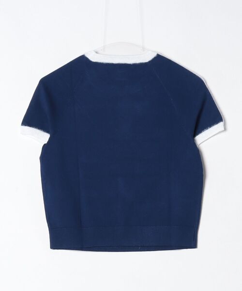 adidas(アディダス)の「ニット Tシャツ / アディダスオリジナルス adidas Originals(Tシャツ/カットソー・レディース・ブラック/ブルー・MEDIUM/LARGE/XX-LARGE/X-SMALL/SMALL/X-LARGE)」の3枚目の写真