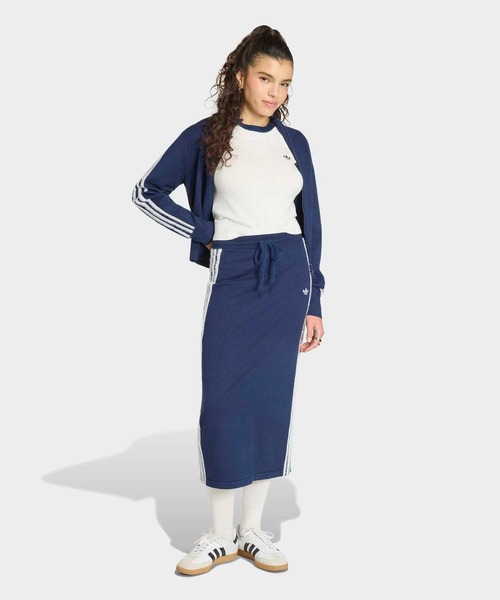 adidas(アディダス)の「ニット Tシャツ / アディダスオリジナルス adidas Originals(Tシャツ/カットソー・レディース・ブラック/ブルー・MEDIUM/LARGE/XX-LARGE/X-SMALL/SMALL/X-LARGE)」の14枚目の写真