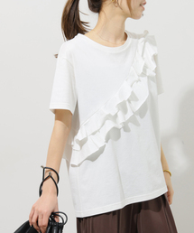 JOURNAL STANDARD relume | 《WEB限定追加2》アシンメトリーフリルTEE(Tシャツ/カットソー)