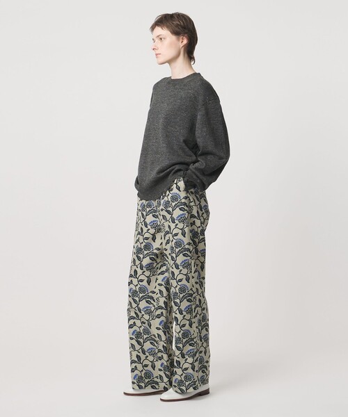 LOEFF(ロエフ)の「<LOEFF>アザミプリント パンツ(その他パンツ・レディース・その他1・0)」の4枚目の写真