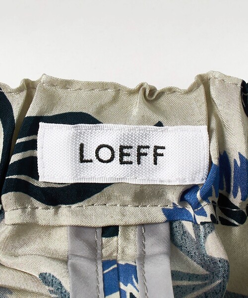 LOEFF(ロエフ)の「<LOEFF>アザミプリント パンツ(その他パンツ・レディース・その他1・0)」の16枚目の写真