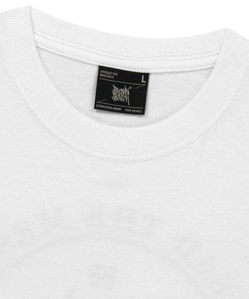 BROWNBREATH(ブラウンブレス)の「スタンプタグTシャツ - ホワイト(Tシャツ/カットソー・レディース・その他・SMALL/X-LARGE/LARGE/MEDIUM)」の3枚目の写真