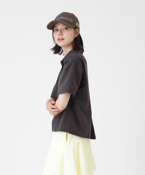 Jack Bunny!!（ジャックバニー）の「【Jack Bunny!!】HyperHelix4WAYストレッチ半袖ポロシャツ（ポロシャツ・レディース・ベージュ/グレー・LARGE/MEDIUM/SMALL）」の9枚目の写真