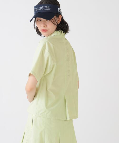 Jack Bunny!!（ジャックバニー）の「【Jack Bunny!!】HyperHelix4WAYストレッチ半袖ポロシャツ（ポロシャツ・レディース・ベージュ/グレー・LARGE/MEDIUM/SMALL）」の17枚目の写真