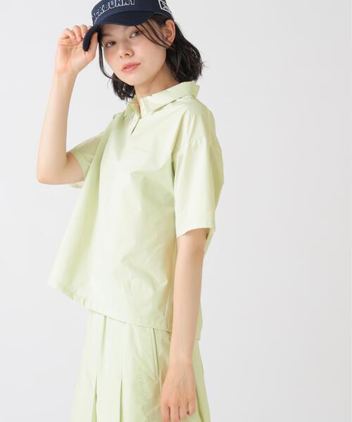 Jack Bunny!!（ジャックバニー）の「【Jack Bunny!!】HyperHelix4WAYストレッチ半袖ポロシャツ（ポロシャツ・レディース・ベージュ/グレー・LARGE/MEDIUM/SMALL）」の21枚目の写真