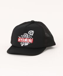 HYSTERIC MINI（ヒステリックミニ）の「BOX LOGOスパンコール刺繍 メッシュキャップ（キャップ）」